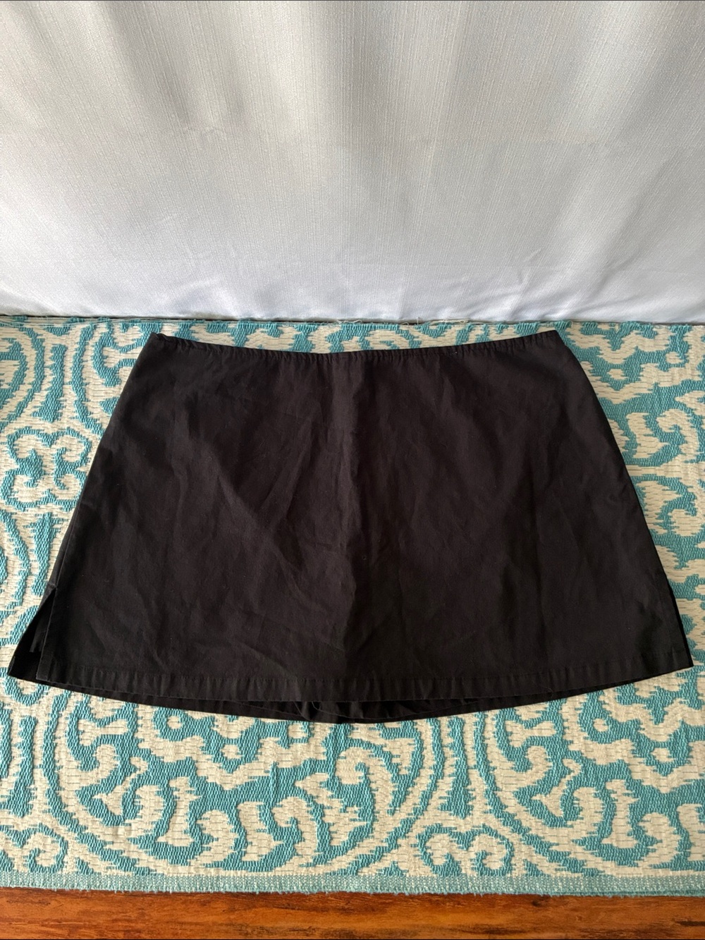 Princess Polly Black Mini A-Line Skort Sz 8
